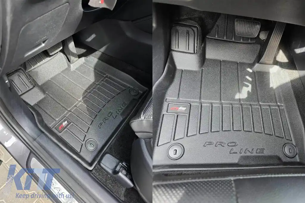 Mănuși de cauciuc specifice, potrivite pentru Hyundai Santa Fe după 2019, nu sunt potrivite pentru Hybrid, set de 3 piese, culoare neagră, cu garanție de 24 de luni-image-6222530