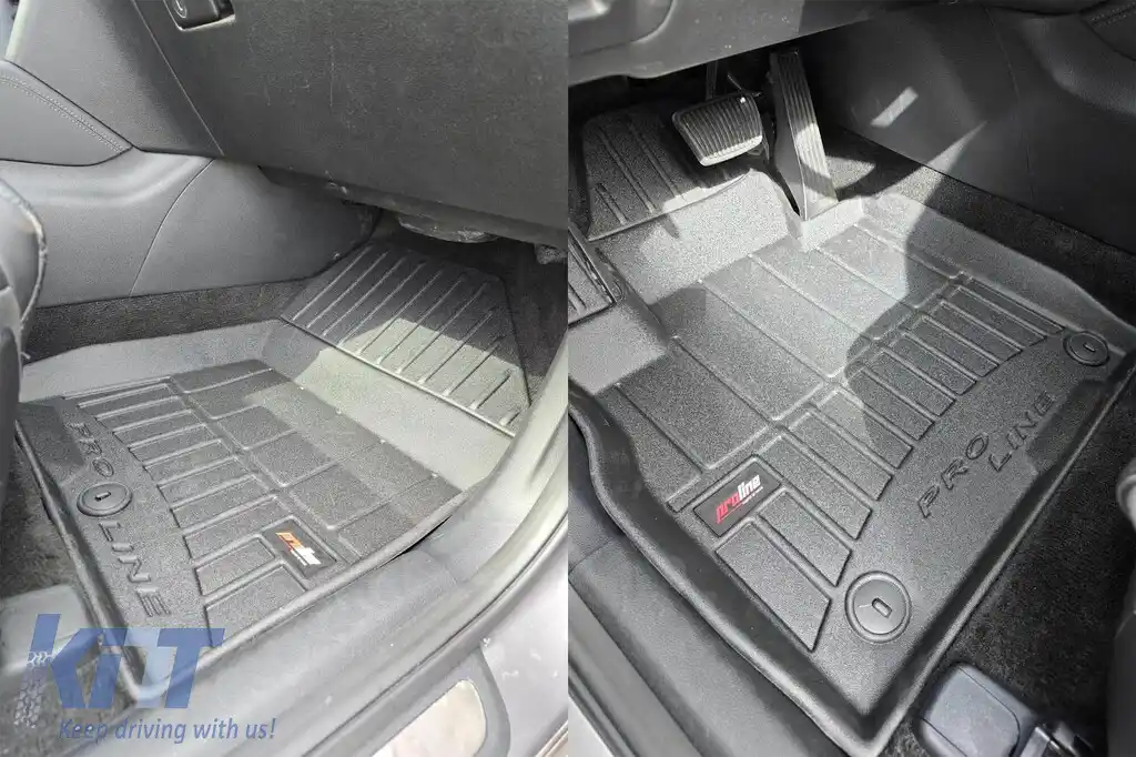 Mănuși de cauciuc specifice, potrivite pentru Hyundai Santa Fe după 2019, nu sunt potrivite pentru Hybrid, set de 3 piese, culoare neagră, cu garanție de 24 de luni-image-6222531