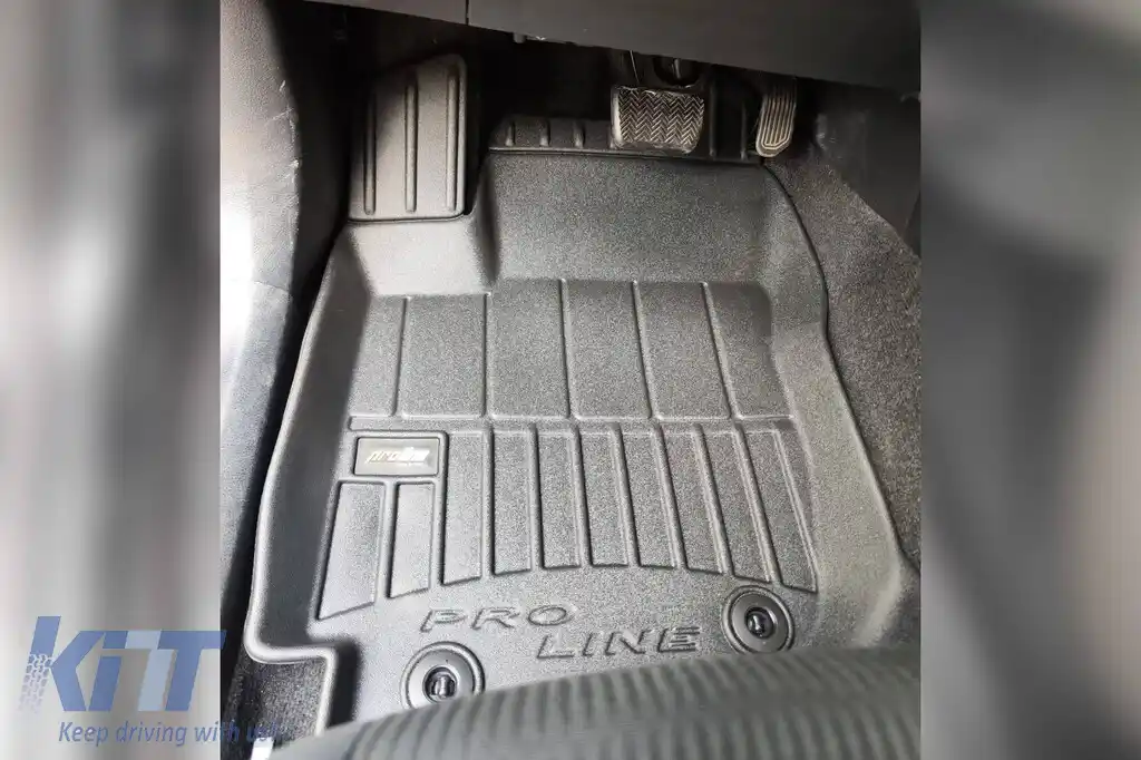 Mănuși de cauciuc specifice potrivite pentru Toyota Rav4 Hybrid 2013-2019, set de 3 piese, culoare neagră, cu garanție de 24 de luni-image-6222666