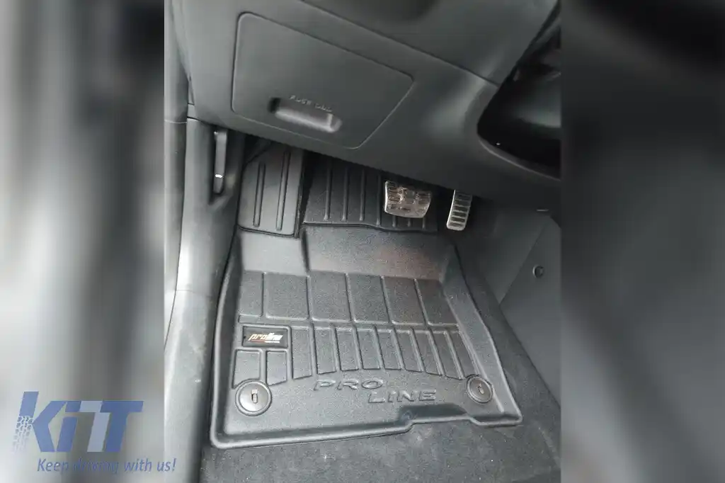 Mănuși de cauciuc specifice potrivite pentru Hyundai Kona Electric 2018-2023, set de 3 piese, culoare neagră, cu garanție de 24 de luni-image-6222909