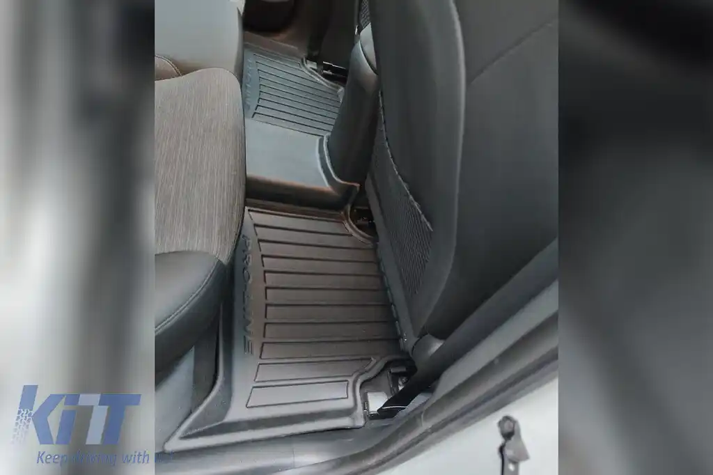 Mănuși de cauciuc specifice potrivite pentru Hyundai Kona Electric 2018-2023, set de 3 piese, culoare neagră, cu garanție de 24 de luni-image-6222911