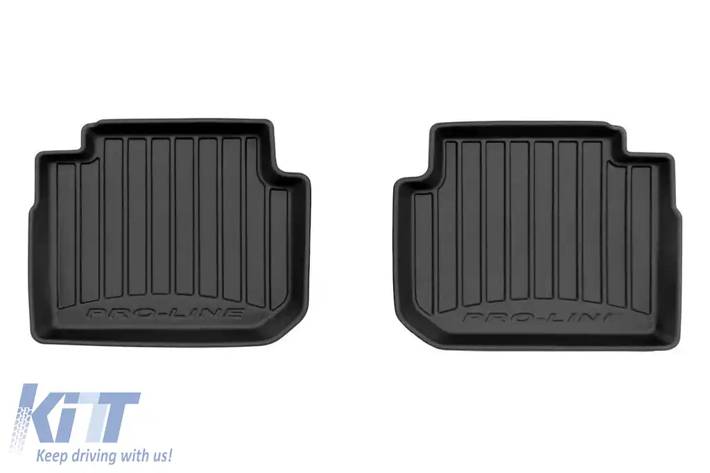 Mănuși de cauciuc specifice potrivite pentru Smart ForFour 454 2004-2006, set de 4 piese, culoare neagră, cu garanție de 24 de luni-image-6222991