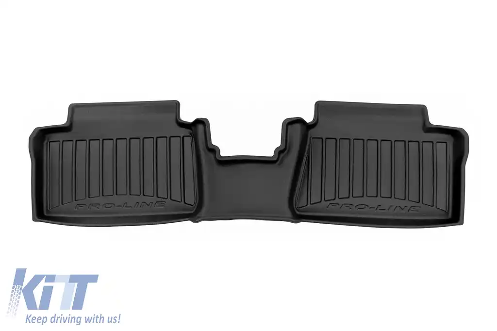 Mănuși de cauciuc specifice, potrivite pentru seria Frogum 3D ProLine pentru Toyota Yaris IV Hybrid după 2019, Yaris Cross după 2020, Mazda 2 Hybrid după 2022, set de 4 piese, culoare neagră, cu garan-image-6223051