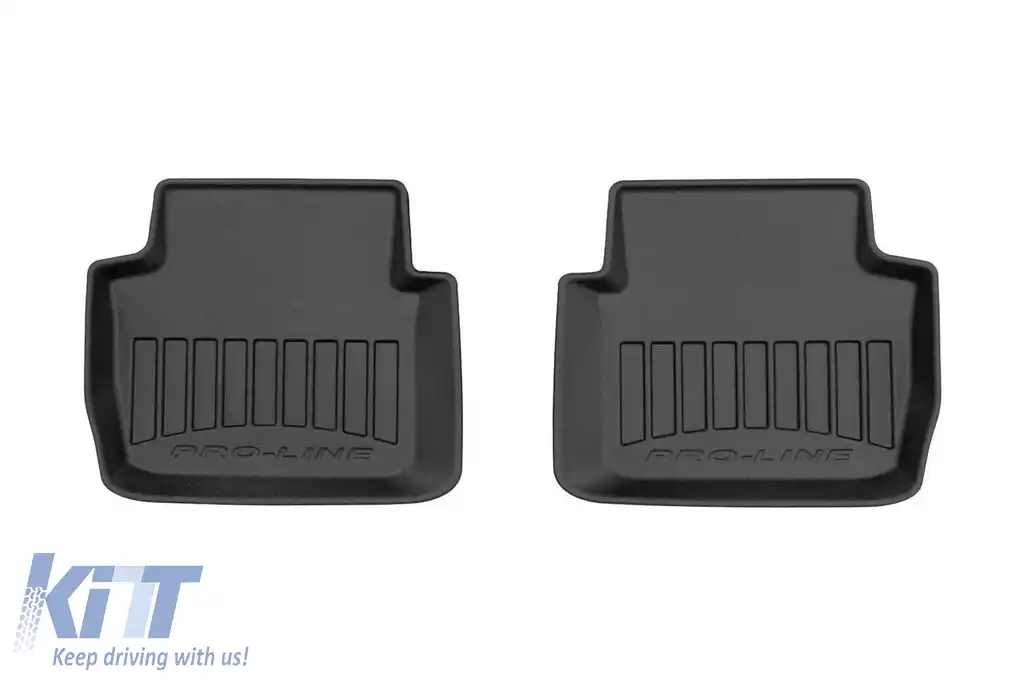 Mănuși de cauciuc specifice, potrivite pentru BMW Seria 3 E46 sedan, break, coupe, cabrio 1998-2007 fără versiunea xDrive, set de 4 piese, culoare neagră, cu garanție de 24 de luni-image-6223102