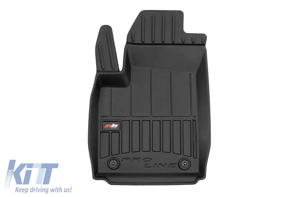 Mănuși de cauciuc specifice potrivite pentru Fiat 500 II Hybrid după 2020, set de 4 piese, culoare neagră, cu garanție de 24 de luni-image-6223146