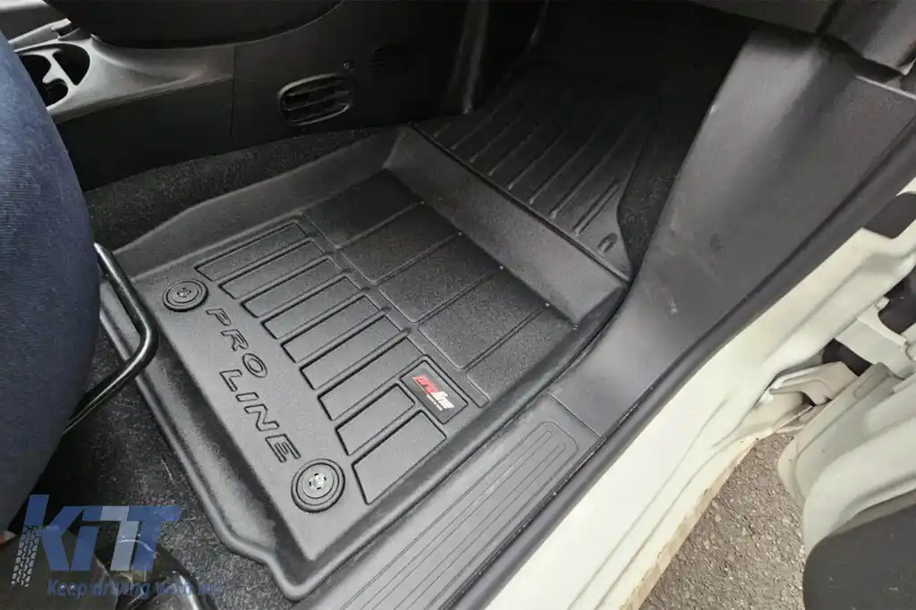 Mănuși de cauciuc specifice potrivite pentru Fiat 500 II Hybrid după 2020, set de 4 piese, culoare neagră, cu garanție de 24 de luni-image-6223151