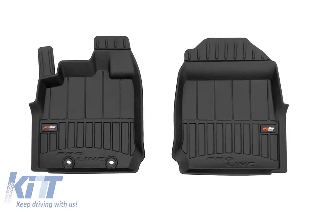 Mănuși de cauciuc specifice potrivite pentru Isuzu D-max după 2019 cu cabină extinsă cu 4 uși, set de 3 piese, culoare neagră, cu garanție de 24 de luni-image-6223266