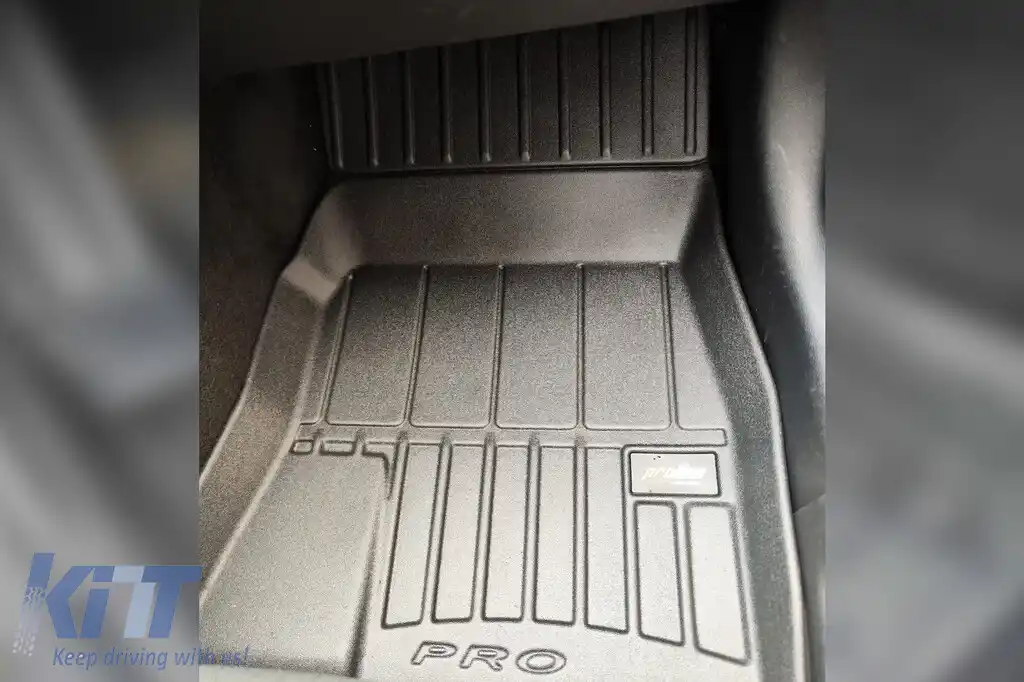 Mănuși de cauciuc specifice potrivite pentru Ford Mustang coupe 2014-2023, Ford Mustang după 2023, set de 4 piese, culoare neagră, cu garanție de 24 de luni-image-6223275