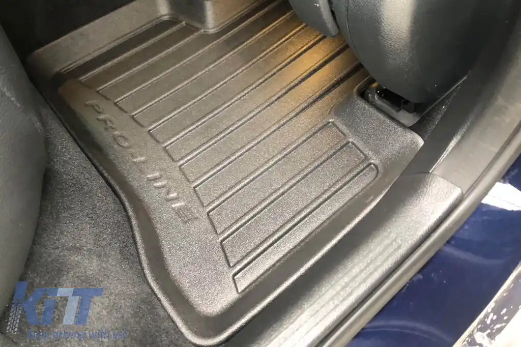 Mănuși de cauciuc specifice, potrivite pentru Mercedes EQC după 2019, set de 4 piese, culoare neagră, cu garanție de 24 de luni-image-6223284