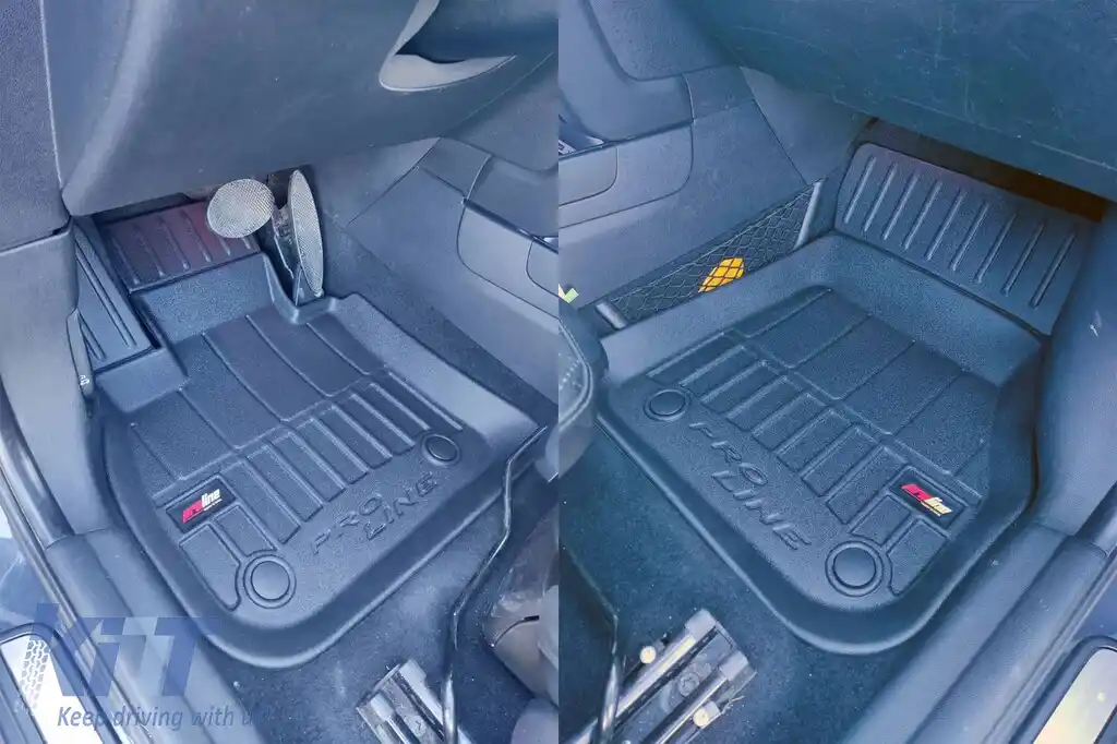 Mănuși de cauciuc specifice potrivite pentru seria Frogum 3D ProLine pentru Mini Countryman F60 după 2017, set de 4 piese, culoare neagră, cu garanție de 24 de luni-image-6223291