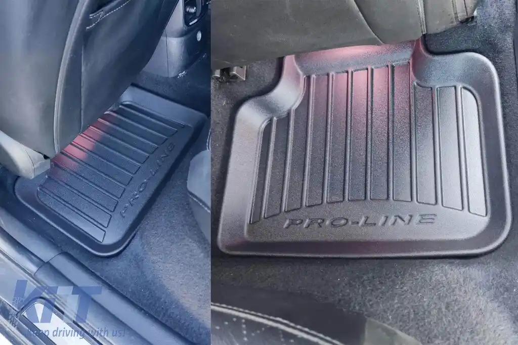 Mănuși de cauciuc specifice potrivite pentru seria Frogum 3D ProLine pentru Mini Countryman F60 după 2017, set de 4 piese, culoare neagră, cu garanție de 24 de luni-image-6223292