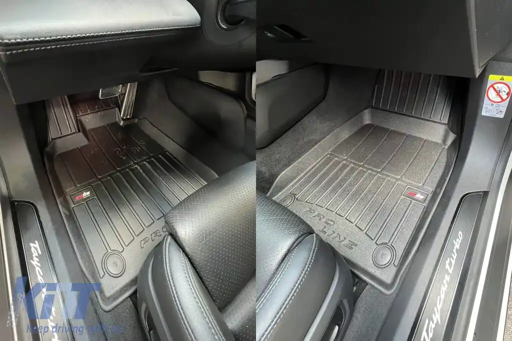 Mănuși de cauciuc specifice, potrivite pentru Audi E-tron GT după 2020, Porsche Taycan după 2019, set de 4 piese, culoare neagră, cu garanție de 24 de luni-image-6223467