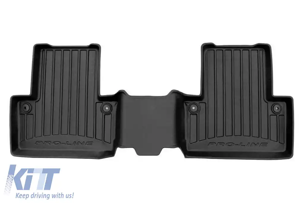Mănuși de cauciuc specifice potrivite pentru Volvo XC90 2003-2014, set de 3 piese, culoare neagră, cu garanție de 24 de luni-image-6223534