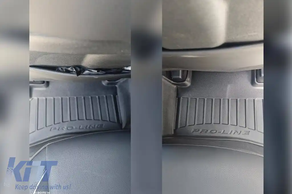 Mănuși de cauciuc specifice, potrivite pentru Kia Sportage după 2021, nu sunt potrivite pentru versiunea hibrid, set de 3 piese, culoare neagră, cu garanție de 24 de luni-image-6223565