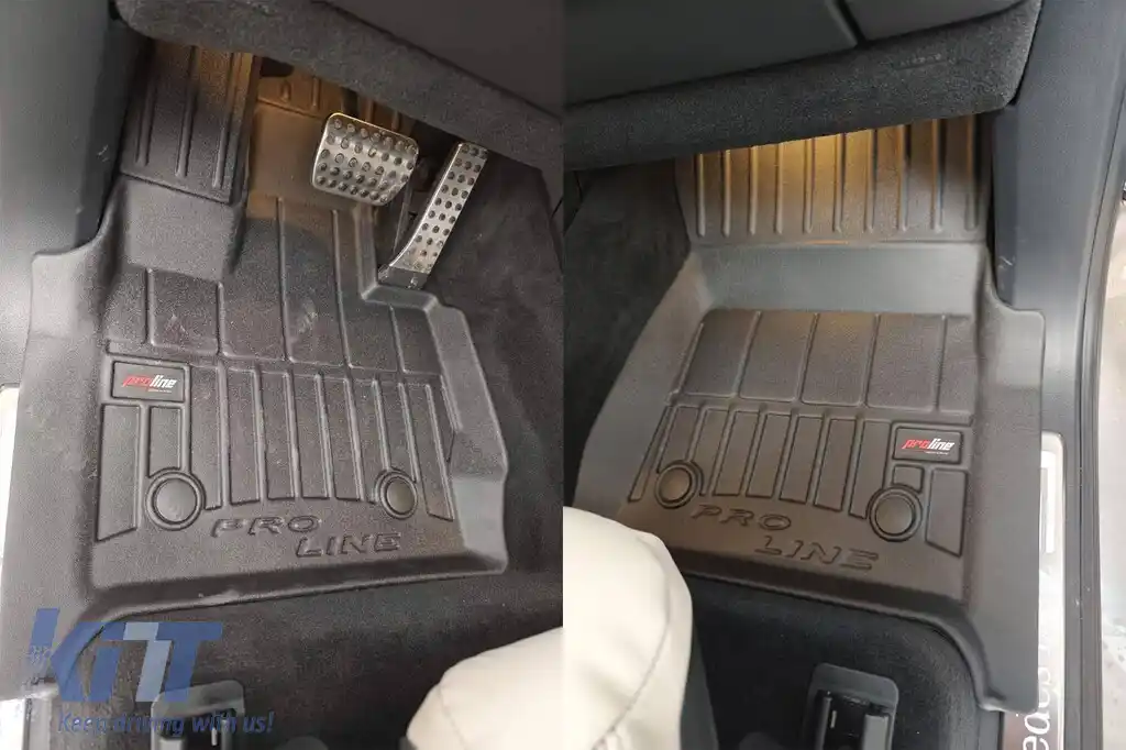 Mănuși de cauciuc specifice potrivite pentru Mercedes G class W464 2018-2023, W465 după 2024, set de 3 piese, culoare neagră, cu garanție de 24 de luni-image-6223657