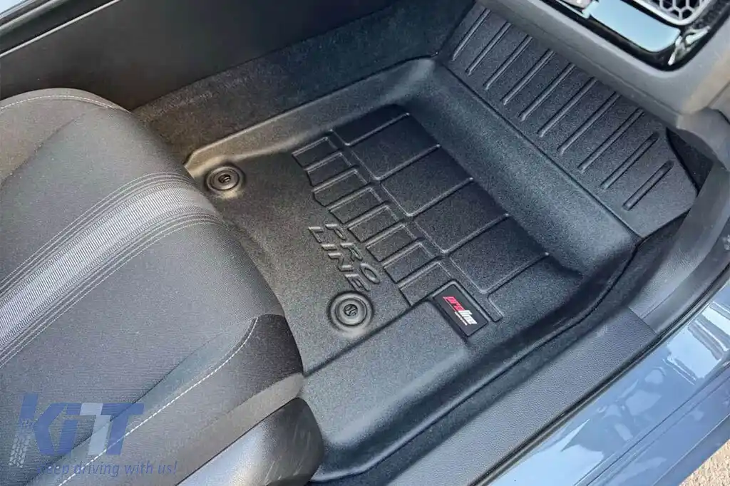 Mănuși de cauciuc specifice potrivite pentru Honda Civic XI Hybrid după 2022, set de 3 piese, culoare neagră, cu garanție de 24 de luni-image-6223827