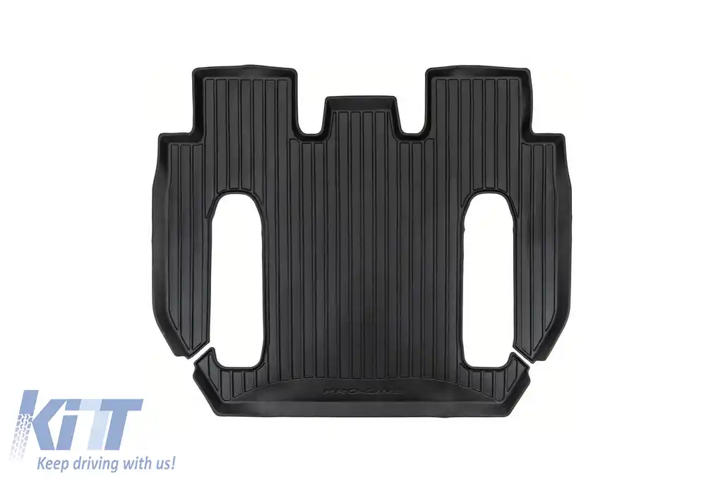 Mănuși de cauciuc specifice, potrivite pentru Tesla Model X după 2022, 6 locuri, set de 3 piese, culoare neagră, cu garanție de 24 de luni din seria Frogum 3D ProLine.-image-6223884