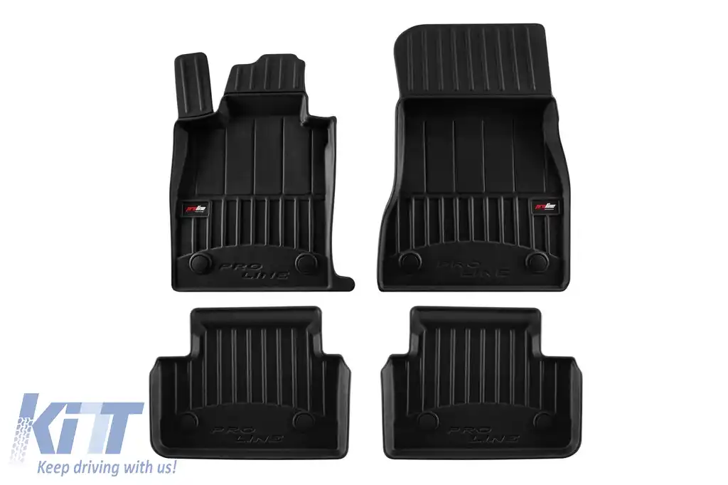 Mănuși de cauciuc specifice, potrivite pentru BMW Seria 5 G60 sedan, G61 wagon după 2023, set de 4 piese, culoare neagră, cu garanție de 24 de luni-image-6224013