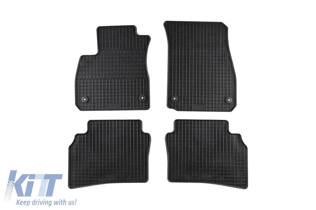 Mănuși de cauciuc specifice, potrivite pentru Opel Insignia B după 2017, set de 4 piese, culoare neagră