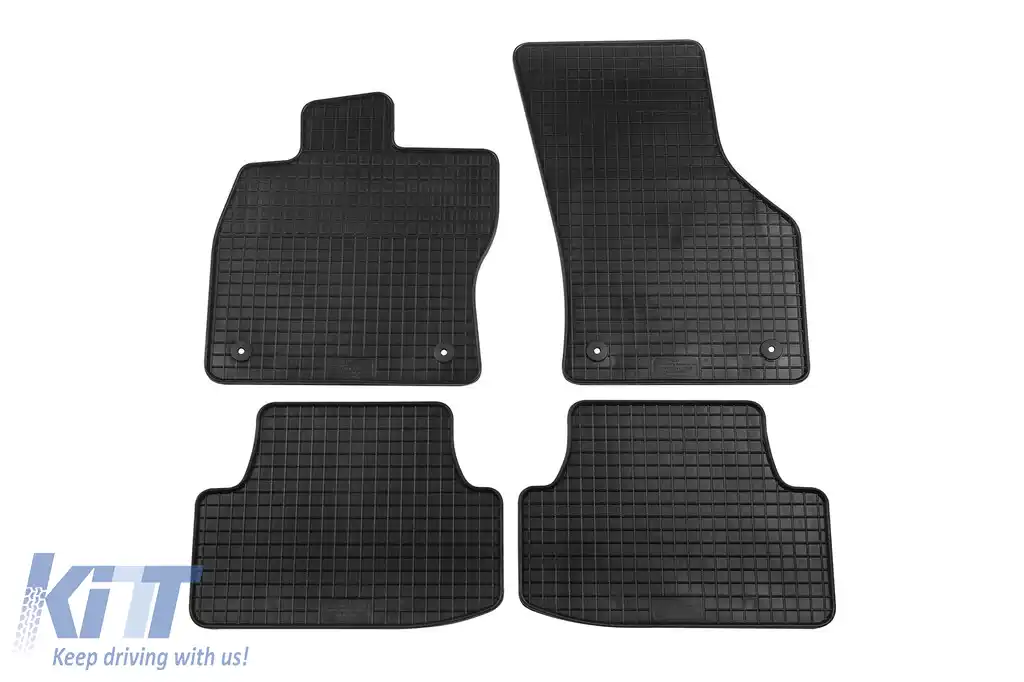 Mănuși de cauciuc specifice, potrivite pentru Audi A3 Sportback 2013-2020, Volkswagen Golf 7 hatchback, wagon, Alltrack 2012-2019, Golf 8 după 2019, Seat Leon, Leon ST wagon 2012-2020, set de 4 piese,-image-6226281