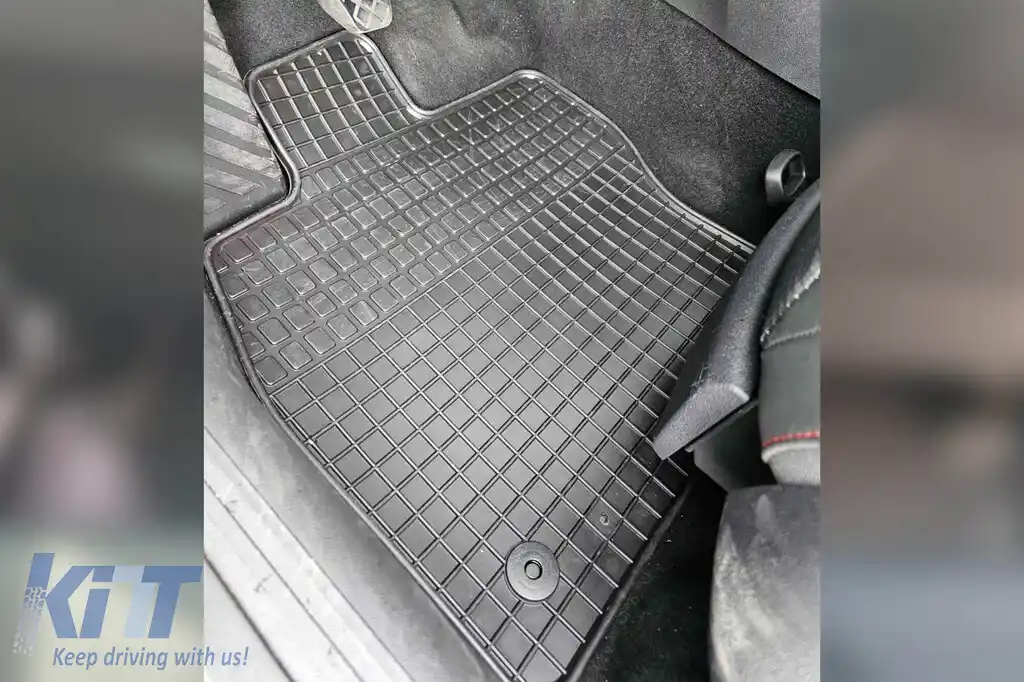 Mănuși de cauciuc specifice, potrivite pentru Audi A3 Sportback 2013-2020, Volkswagen Golf 7 hatchback, wagon, Alltrack 2012-2019, Golf 8 după 2019, Seat Leon, Leon ST wagon 2012-2020, set de 4 piese,-image-6226286