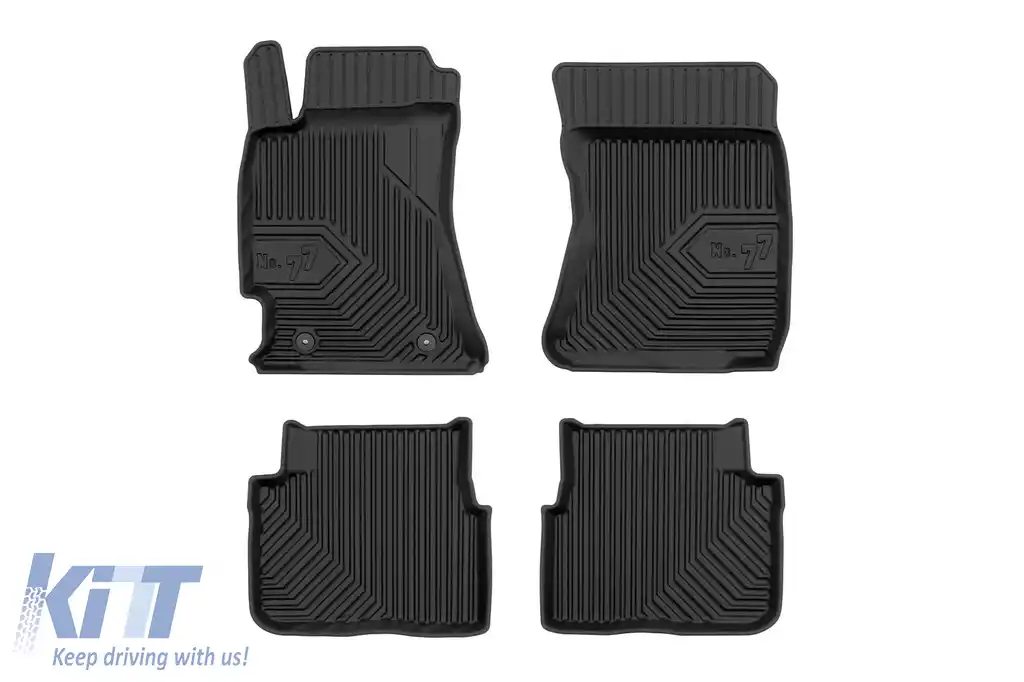 Mănuși de cauciuc specifice potrivite pentru Subaru Forester 2008-2013, set de 4 piese, culoare neagră