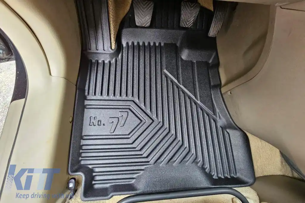 Mănuși de cauciuc specifice potrivite pentru Hyundai Tucson 2004-2009, set de 3 piese, culoare neagră-image-6227027