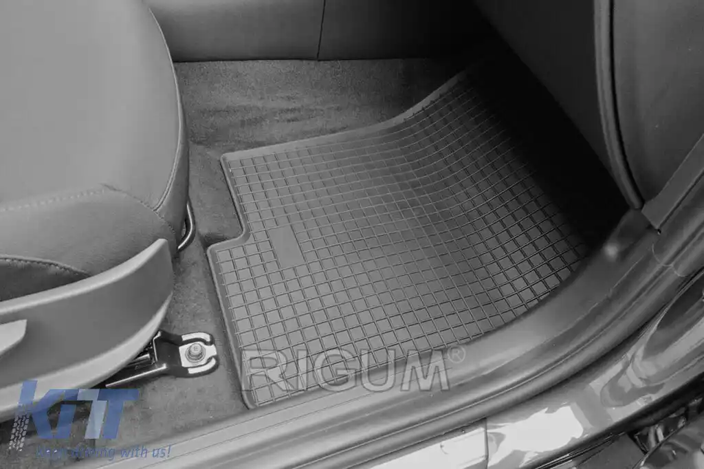 Mănuși de cauciuc specifice, potrivite pentru Hyundai Tucson, Tucson HEV, MHEV, PHEV după 2021, set de 4 piese, culoare neagră-image-6229178