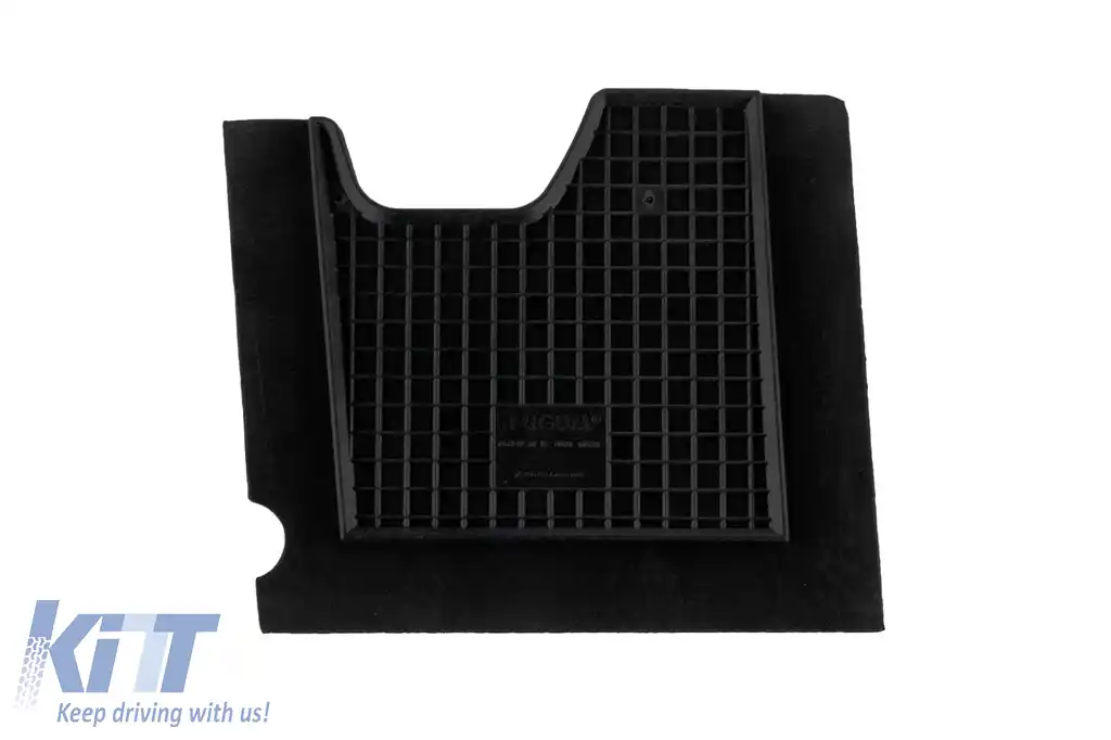 Mănuși de cauciuc specifice potrivite pentru Citroen Spacetourer, Peugeot Traveller, Toyota Proace Verso cu tunel după 2016, Opel Zafira Life cu tunel după 2019, 2 locuri, set de 4 piese, culoare neag-image-6229210