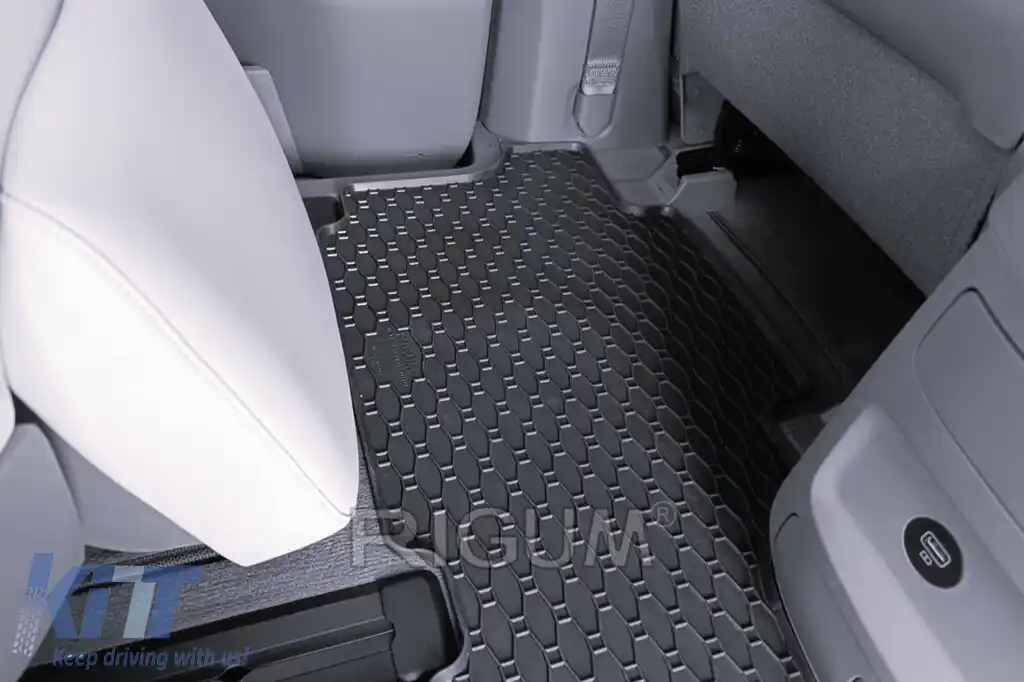 Mănuși de cauciuc specifice potrivite pentru Hyundai Staria rândul doi+trei 7 locuri după 2022, 6 piese, negru-image-6229393