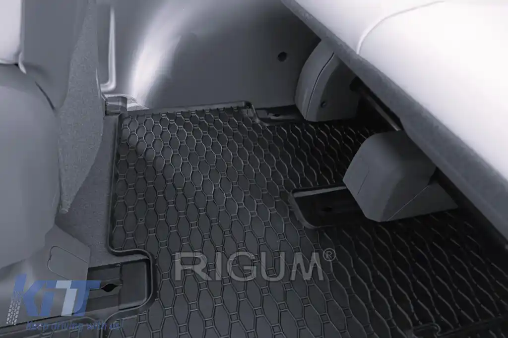 Mănuși de cauciuc specifice potrivite pentru Hyundai Staria rândul doi+trei 7 locuri după 2022, 6 piese, negru-image-6229398