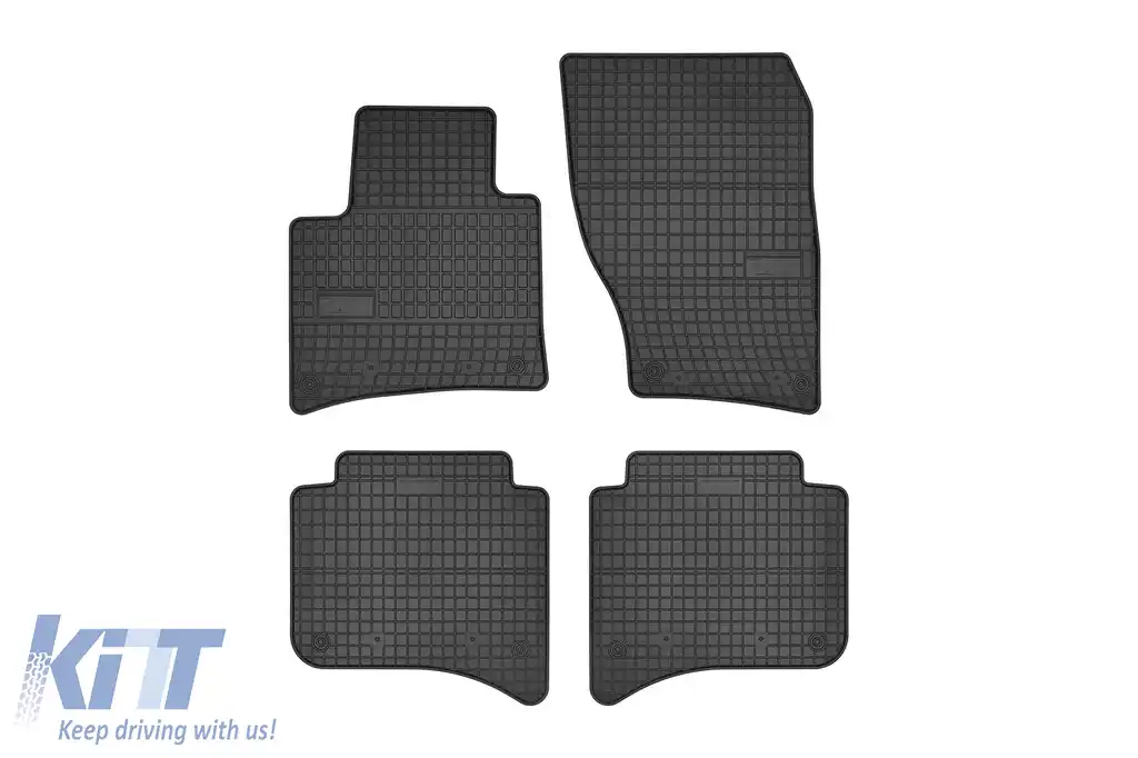 Mănuși de cauciuc specifice potrivite pentru seria Frogum El Toro pentru VW Touareg, Porsche Cayenne 2010-2018, set de 4 piese, culoare neagră