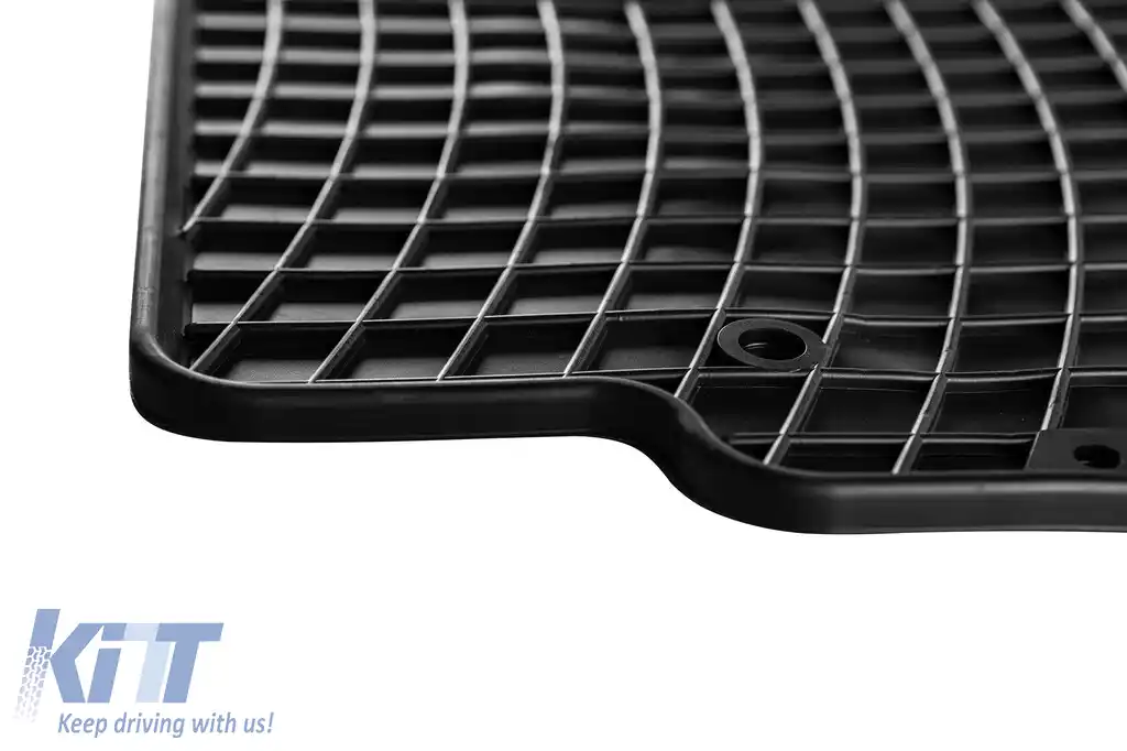 Mănuși de cauciuc specifice potrivite pentru seria Frogum El Toro pentru Peugeot Partner, Citroen Berlingo 2008-2018, set de 4 piese, culoare neagră-image-6230274