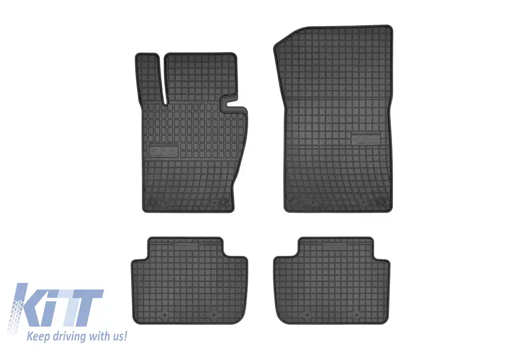 Mănuși de cauciuc specifice potrivite pentru BMW X3 E83 2003-2010, set de 4 piese, culoare neagră din seria Frogum El Toro