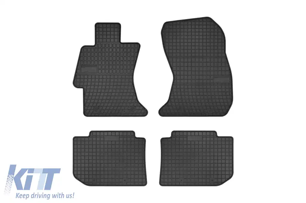 Mănuși de cauciuc specifice potrivite pentru seria Frogum El Toro pentru Subaru Levorg după 2015, XV 2012-2017, set de 4 piese, culoare neagră