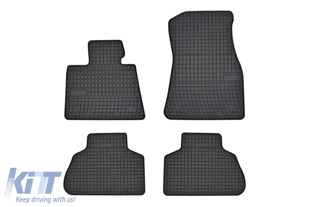 Mănuși de cauciuc specifice, potrivite pentru BMW X5 G05 după 2018, set de 4 piese, culoare neagră