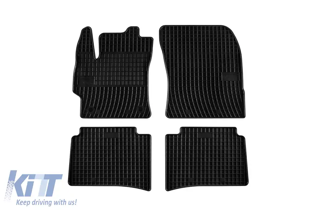 Mănuși de cauciuc specifice potrivite pentru seria Frogum El Toro pentru Toyota Corolla după 2019, Suzuki Swace după 2020, set de 4 piese, culoare neagră