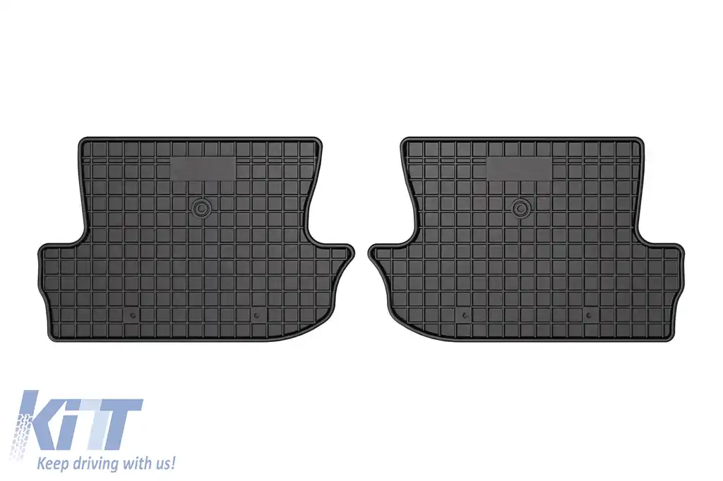 Mănuși de cauciuc specifice potrivite pentru seria Frogum El Toro pentru Jeep Wrangler după 2017 cu 4 uși, set de 4 piese, culoare neagră-image-6230745