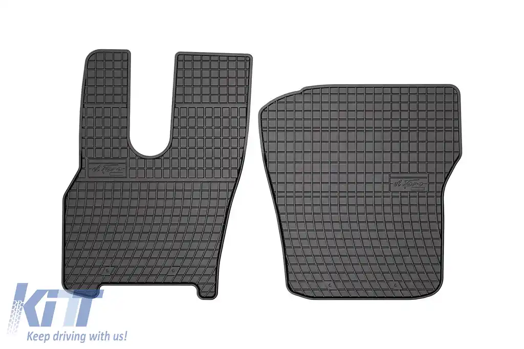 Mănuși de cauciuc specifice potrivite pentru seria Frogum El Toro pentru DAF XD, XF, XG, XG+ după versiunea din 2022 cu scaun pneumatic sau de cinema pe partea dreaptă, set de 2 piese, culoare neagră