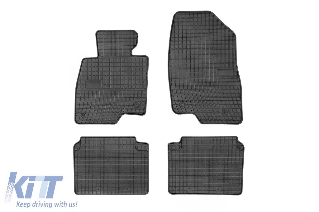 Mănuși de cauciuc specifice potrivite pentru Mazda 6 după 2013, set de 4 piese, culoare neagră