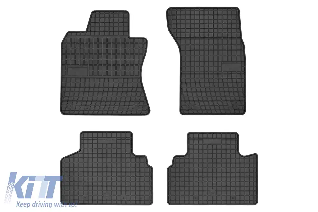 Mănuși de cauciuc specifice potrivite pentru seria Frogum El Toro pentru Infiniti Q50 după 2013, set de 4 piese, culoare neagră