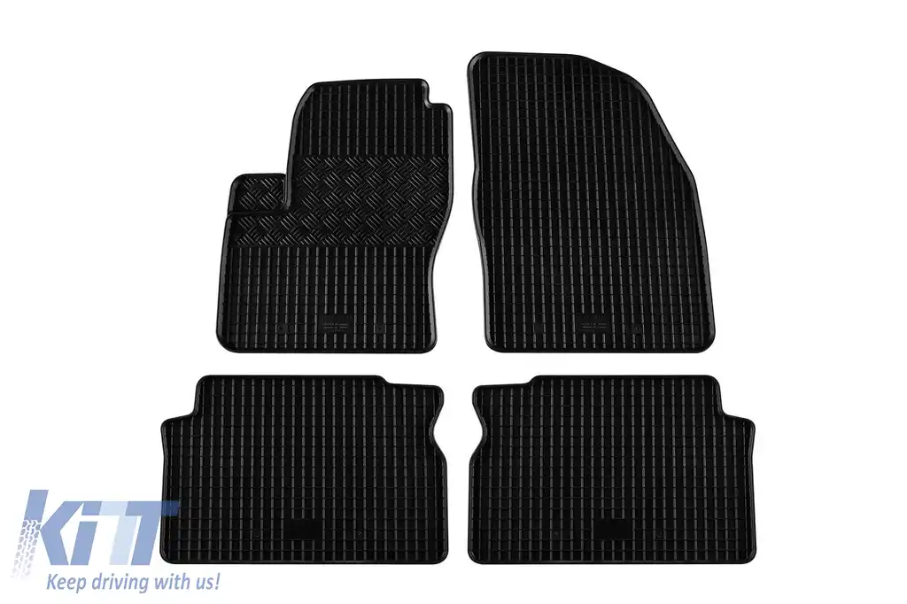 Mănuși de cauciuc specifice, potrivite pentru Ford Focus C-max 2004-2007, set de 4 piese, culoare neagră
