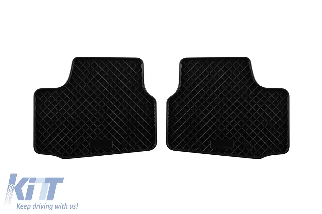 Mănuși de cauciuc specifice, potrivite pentru Skoda Citigo 2011-2019, set de 4 piese, culoare neagră-image-6248987