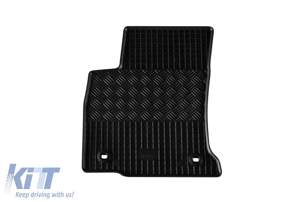 Mănuși de cauciuc specifice, potrivite pentru Toyota Hilux după 2016 cu cabină dublă, set de 4 piese, culoare neagră-image-6249510