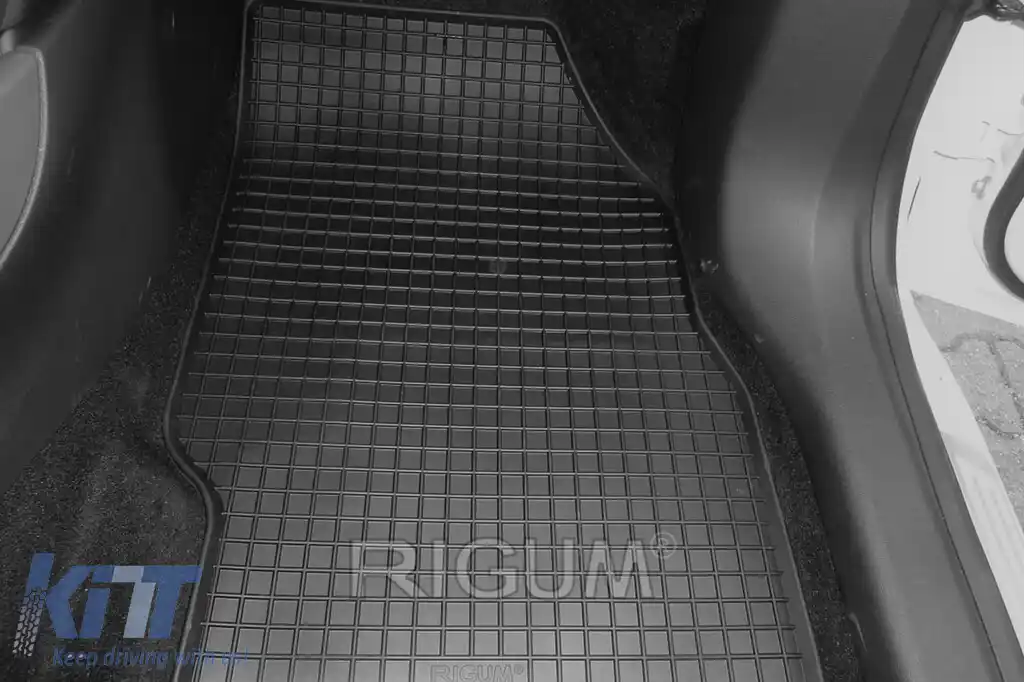 Mănuși de cauciuc specifice, potrivite pentru Opel Adam după 2013, set de 4 piese, culoare neagră-image-6249701