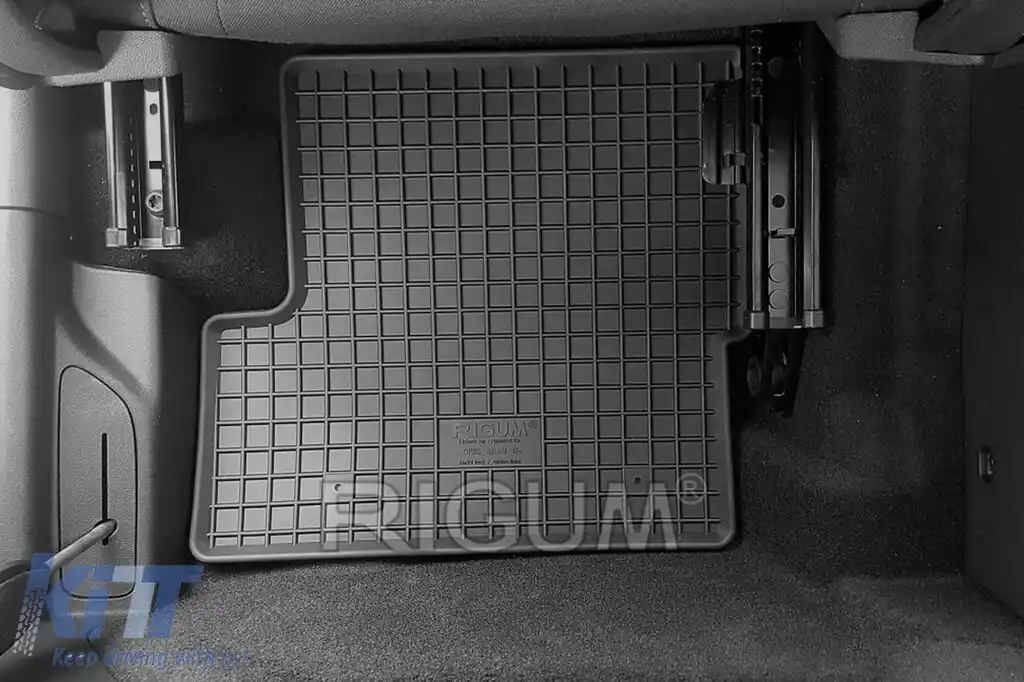 Mănuși de cauciuc specifice, potrivite pentru Opel Adam după 2013, set de 4 piese, culoare neagră-image-6249702