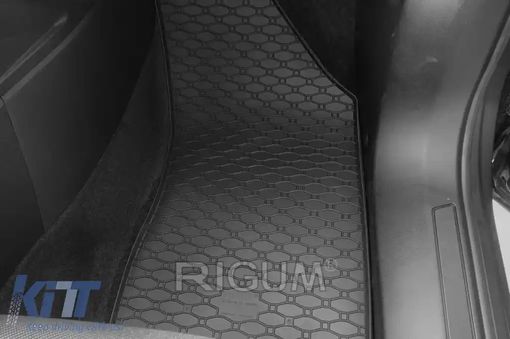 Mănuși de cauciuc specifice potrivite pentru Alfa Romeo Tonale după 2022, set de 4 piese, culoare neagră-image-6250080