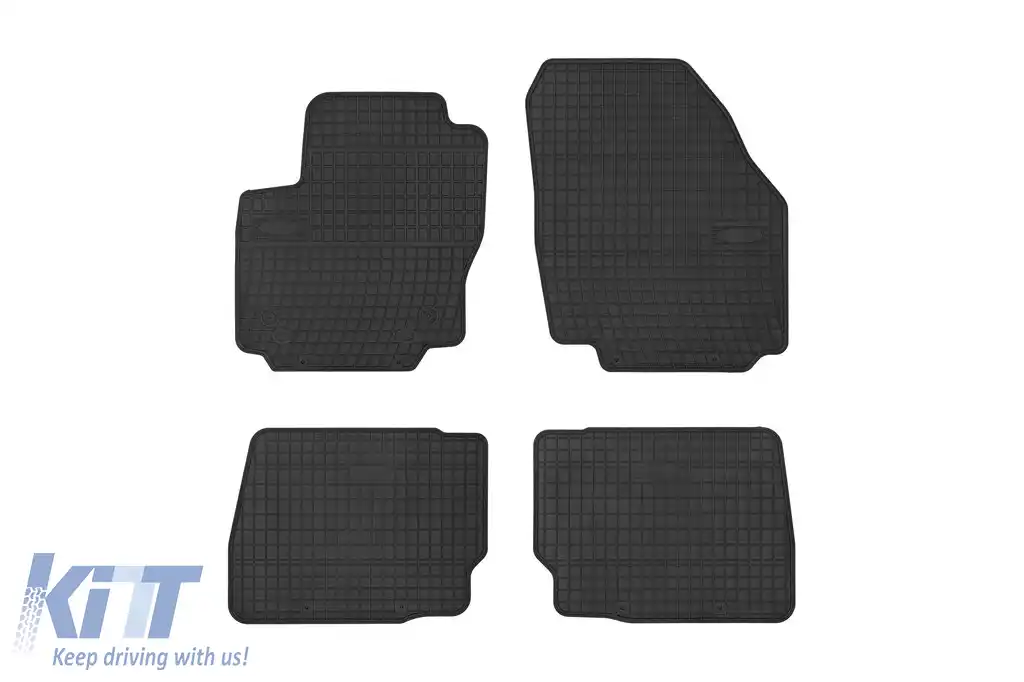 Mănuși de cauciuc specifice potrivite pentru seria Frogum El Toro pentru Ford Mondeo 2007-2014, set de 4 piese, culoare neagră