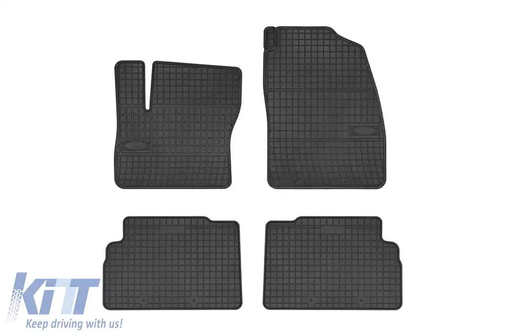 Mănuși de cauciuc specifice potrivite pentru seria Frogum El Toro pentru Ford C-Max 2011-2019, set de 4 piese, culoare neagră