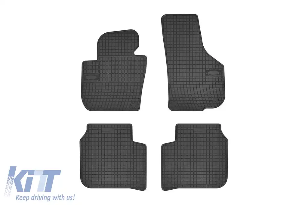 Mănuși de cauciuc specifice potrivite pentru seria Frogum El Toro pentru Skoda Superb 2008-2015, set de 4 piese, culoare neagră